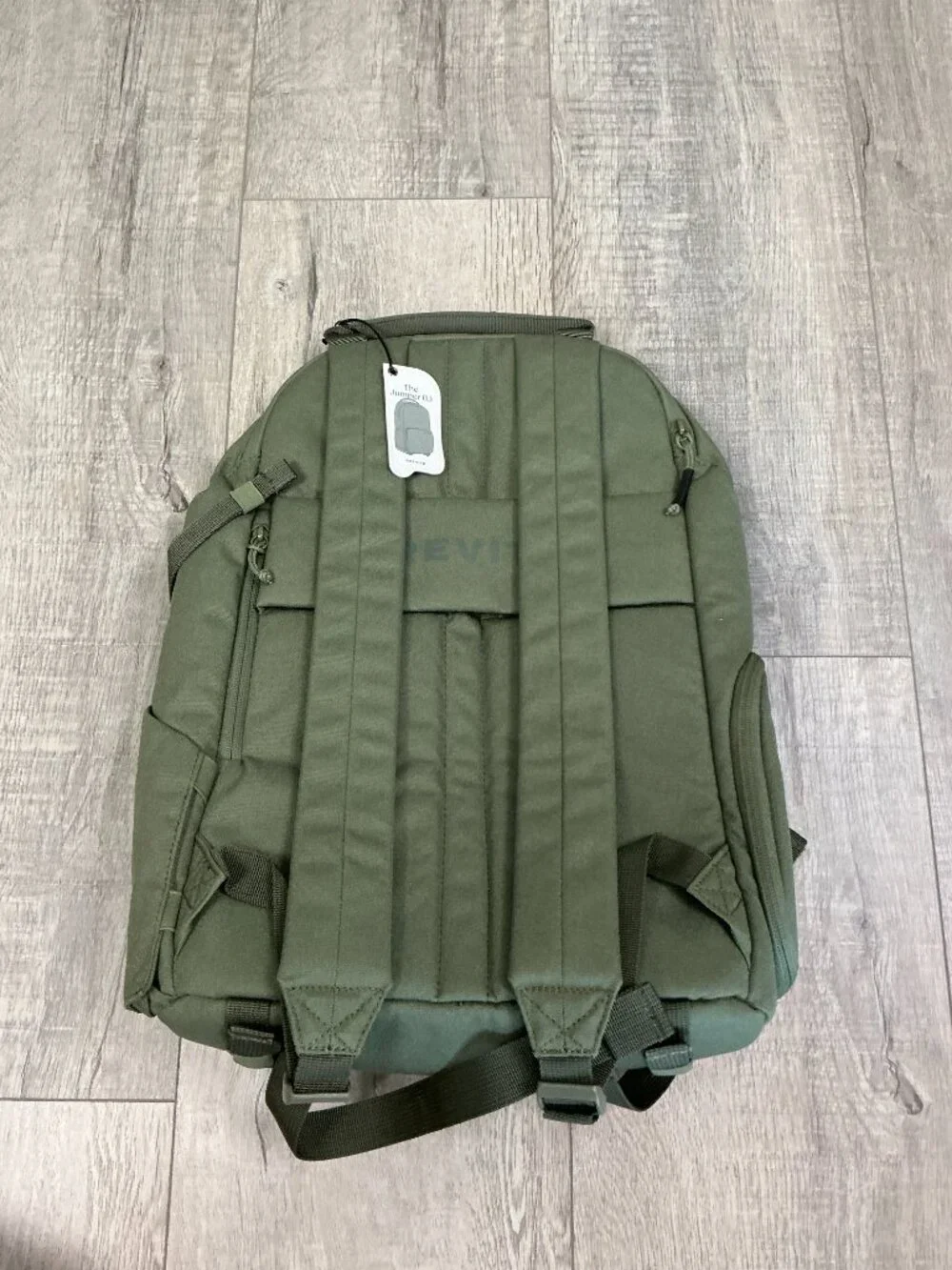 Brevitē The Jumper Large Camera Backpack Pine Green NWT + Rain Cover